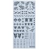 HiQ Parts Tattoo Decals 02 Skull Tattoo one Gray Input Plastic Model Decals TTD-02-GRE