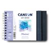 CANSON Art Book Watercolor Paper Notebook, 8.3x5.8 inches, White