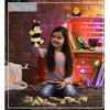 DolliBu Honeybee Plush Hand Puppet - Soft Bee Puppet Stuffed Animal Hand Puppet Toy, Perfect for Puppet Show Games, Puppet Theater Show for Kids, Toddlers, Cute Puppets for Educational Toy - 10 Inch