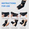 Foot Ankle Ice Pack Wrap for Foot Pain Relief - Ankle Ice Pack for Injuries Reusable Gel Cold Pack for Achilles Tendonitis, Plantar Fasciitis, Sprained Ankles and Feet Sore - 2 Gel Ice Packs
