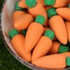30 Pcs Cute Carrot Shaped Erasers, Realistic Vegetable Rubber Erasers for Kids, Fun Classroom and Party Favors