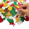 Aflyu 384 Pieces Christmas Foam Stickers Self Adhesive Christams Foam for Christmas Party Craft Decoration