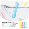 4Pcs Newborn Hair Comb Baby Comb Round Teeth Combs Wide Tooth Hair detangler for Toddler Pocket Hair Comb Baby and Child Care Products Health and Household