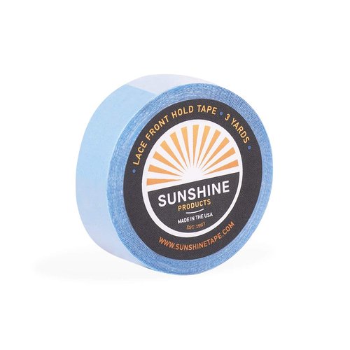 Lace Front Hold Wig Adhesive Tape Roll, Hair Replacement Toupee Tape (1/2" x 3 yds)