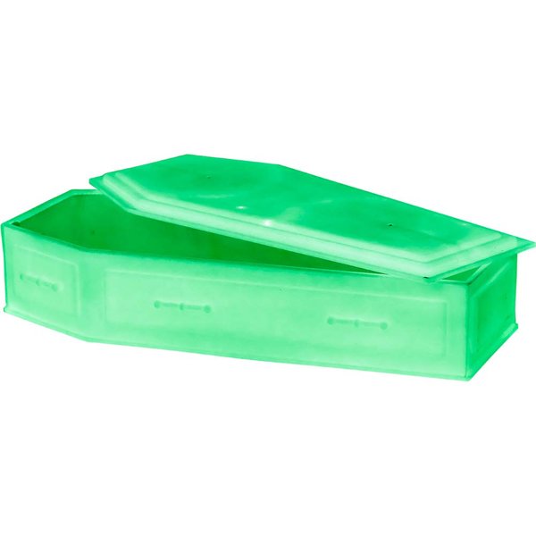 Glow in The Dark Coffin for Wrestling Action Figures