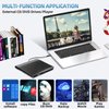 External DVD Drive USB 3.0 Type-C CD Burner Portable CD +/-RW Drive DVD Player for ROM Rewriter Burner Compatible with Laptop Desktop PC Windows MacBook Linux Mac OS