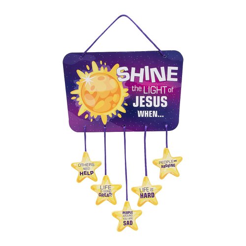 Outer Space VBS Foam Mobile Craft Kit, Makes 12
