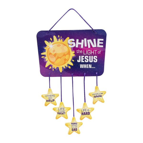 Outer Space VBS Foam Mobile Craft Kit, Makes 12