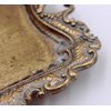 Funly mee Small Antique Trinket Dish Vintage Gold Jewelry Tray, Ring Holder
