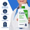CeraVe Hydrating Facial Cleanser | Moisturizing Face Wash For Dry Skin | Hyaluronic Acid + Ceramides + Glycerin | Hydrating Cleanser For Normal To Dry Skin | National Eczema Assosiation Certified