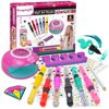 Amagoing Nail Art Studio for Girls, Nail Polish Kit for Kids Age 6-12 Year Old, 3 in 1 Nail Polish Pen, Nail Dryer, Fashion Stickers, Glitter, Decoration Supplies, Makeup Gift for Birthday, Girly Spa