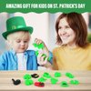 Babycop 12 Pcs St Patrick's Day Mochi Squishy Toys, Mini Cute Squeeze Toy for Party Favors, Stress Reliever Anxiety St Patrick's Day Gifts for Kids