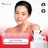 Kojie San Skincare Bundle - Facial Brightening Set with 2 Bars of Kojic Acid Soap, Face Cream & Exfoliating Face Brush