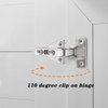 Probrico CHHS09 Clip On Face Frame Mounting Concealed Cabinet Hinges,1 Pair