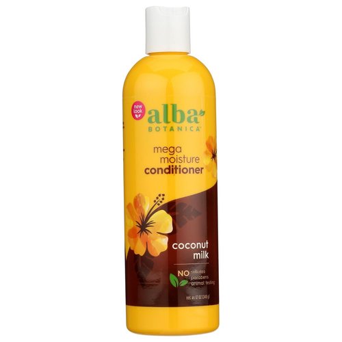 Alba Botanica Hawaiian Hair Care Drink It Up Coconut Milk Conditioners 12 fl. oz. - 3PC