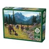 Cobble Hill 1000 Piece Puzzle - Horse Meadow - Sample Poster Included