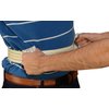 2 Looped Handles 60 inches Physical Therapy Gait Belt and Metal Buckle Beige Color