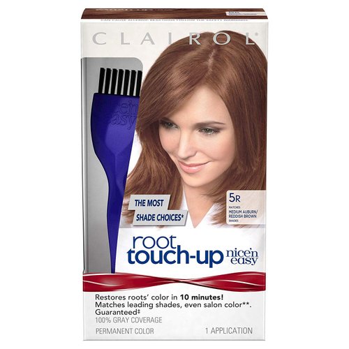 ClAIROL Nice 'n Easy Root Touch-Up 5R Medium Auburn/Medium Reddish Brown 1 Each ( Pack of 4)