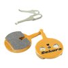 Gekors Metallic Bicycle Disc Brake Pads for Avid BB5, 1 Pair with a Spring, Golden