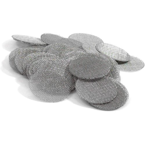 3/4 Inch Pipe Screens - Made in The USA 304 Stainless Steel Wire Mesh Filters (100 Pack)