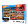 Hot Wheels Toy Cars & Trucks 10-Pack, Set of 10 1:64 Scale Vehicles, Includes Race Cars, Semi, Rescue or Construction Trucks (Styles May Vary)