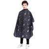 PERFEHAIR Kids Haircut Barber Cape Cover for Hair Cutting,Styling and Shampoo, for Boys - Black Space Printing