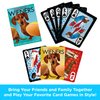 AQUARIUS Wonderful Wieners Playing Cards - Cute Weiner Dog Themed Deck of Cards for Your Favorite Card Games - Weiner Dog Merchandise & Collectibles - Poker Size with Linen Finish