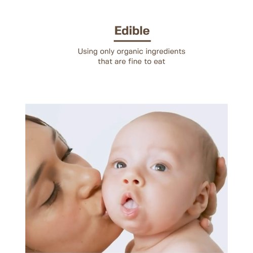 TOUN28 Organic Lip Balm 13g (L1 - Vanila), Contains Cacao Seed Butter & Sunflower Seed Oil , Allergen-free, Cruelty-free, Vegan