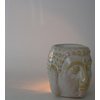 we pay your sales tax Aromatherapy Essential Oil Burner Warmer Ceramic Tea Light Holder Peaceful Buddha Shakyamuni Design