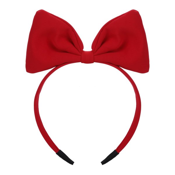 WLLHYF Bow Headbands Red Bowknot Hair Band Fashion Cute Hair Hoop Big Bowknot Headdress Perfect Hair Accessories for Women Girls Party Cosplay
