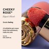 Winky Lux Cheeky Rose Liquid Blush, Gel Cream Blush Wand, Blendable & Buildable Pigment, Long Lasting Weightless Velvet Finish, Deep Coral Blush, Darling