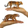 Gemini&Genius Tiger Figurine Toys, Safari Animal Action Figures, 3 Pcs Wildlife Animal Toys-3-6 Inches Length-Great for Kids Gift, Party Favors, Treasure Box Prizes, Goodie Bag Fillers or Cake Toppers