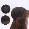 Sibeth Long Brown Wig with Bangs 26 inches Long Wavy Synthetic Hair Wigs Deep Brown Curly Wig Natural Looking Bangs Heat-Resistant for Women Daily Party Cosplay Use (With Bangs, 4T30)