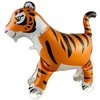 Tiger Walking on Wheels Animal Balloons Pet Balloons Farm Animal Balloon Children Toys,Jungle Safari Animal Theme Kids Baby Gift Birthday Party Supplies Decorations (Tiger on Wheels)
