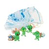 Fun Express Mini Alien Paratroopers - Parachute Toys Set (4DZ) - Exciting Party Favors & Kids' Fun, Ideal for Events & Gifts - 48-Piece