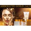 ABSOLUTE GOLD 24K Intensive Night Cream - 24 Karat Gold, SILK PEPTIDES and HYALURONIC Acid. Excellent for all skin types. 2 fl.oz-60 ml