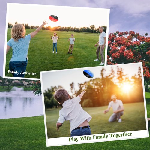 Lewtemi 8 Pieces Mini Footballs for Kids Soft Foam Footballs Spiral Football Kids Football Mini Toy Football Spiral Foam Sports Birthday Football for Indoor and Outdoor Play, Party Favors for Kids