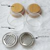 2 in1 Dappen Dish for Acrylic Nails and Nail Brush Cleaning Glass Cup Nail Tool Storage Cup with Lid Multi functional nail art tools for Home Use Nail Salon