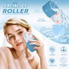 IMEASY Ice Roller for Face and Eye, Ice Face Roller,Facial Beauty Ice Roller Skin Care Tools, Ice Facial Cube, Gua Sha Face Massage, Silicone Ice Mold for Face Beauty(Blue)