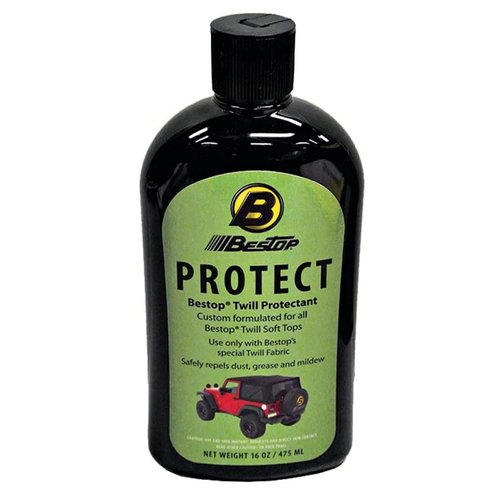 Bestop 1121700 16-oz. Black & Color Twill Fabric Protectant