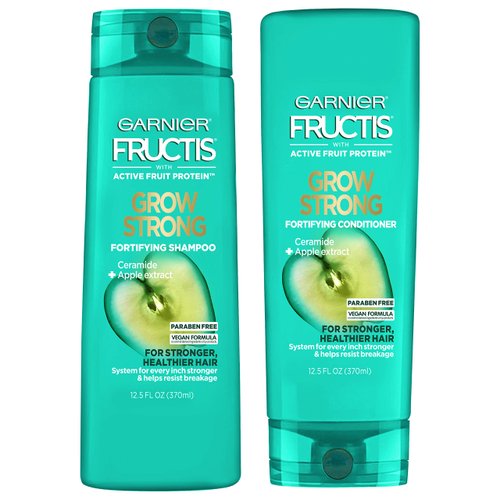 Garnier Hair Care Fructis Shampoo & Conditioner Kit, Grow Strong