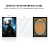 Katomula 100 PCS MTG Card Sleeves with 100 PCS Perfect Fit Sleeves, Art Matte Card Sleeves with Inner Sleeves - Fit Standard Size Cards - Necromancer and Amulet of Soul