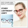 OCCI CHIARI Women's Blue Light Blocking Glasses High Power 3.0x, 1.0 1.25 1.5 1.75 2.0 2.25 2.5 2.75 3.0 3.5 4.0 5.0 6.0