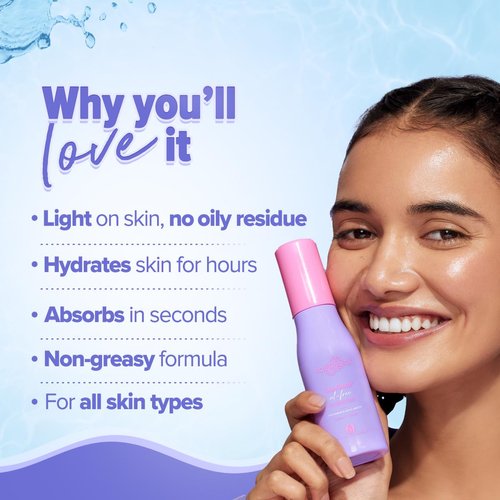 Aqualogica Illuminate+ Oil Free Face Moisturizer | with Wild Berries & Alpha Arbutin | Deeply Moisturizes Skin & Helps Give a Natural Glow | Non-Sticky & Non-Oily | 3.38 Fl Oz/100ml