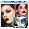 LZXLUKGIR Black Blue Dark Purple Lipstick Halloween,3PCS Halloween Lipstick Set,Velvet Matte Liquid Lipstick,Long Lasting Waterproof Lip Stain,Nonstick Cup Smudge Proof Lip Gloss for Women