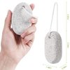 2PCS Natural Pumice Stone, Asqraqo Lava Pedicure Tools Hard Skin Callus Remover for Feet and Hands - Foot File Exfoliation to Remove Dead Skin, and Callusess