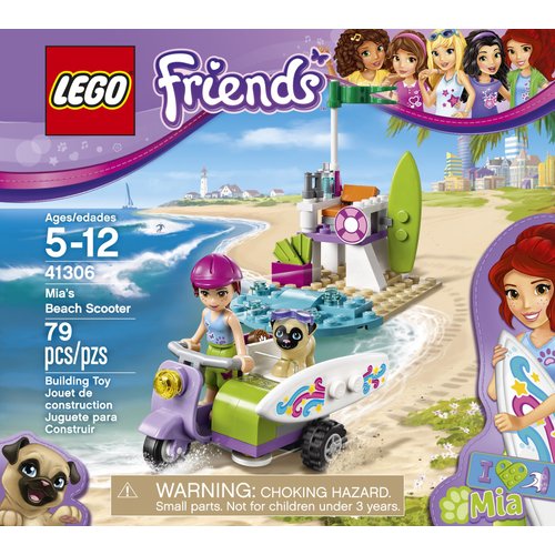 LEGO Friends Mia's Beach Scooter 41306 Building Kit