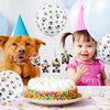 Koogel 100 Pcs Paw Print Balloons, 12 Inches Paw Balloons Dog Print Balloons for Weddings, Birthdays, Party Decorations