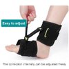 Furlove Kids AFO Drop Foot Brace for Children Improve Foot Walking Gait, Effective Relieve Pain for Achilles Tendon Cerebral Palsy, Motor Nerve Damage (5-15 Years Old)