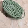 EcoTools Silicone Body Scrubber, for Gentle Cleansing & Exfoliating, 2-in-1 Silicone Scrubber & Body Massager, Hygienic & Durable Bath Accessory, Eco Friendly, Vegan, & Cruelty Free, 1 Count